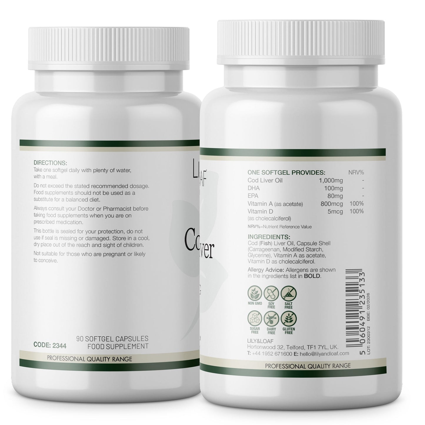 Cod Liver Oil 1000mg