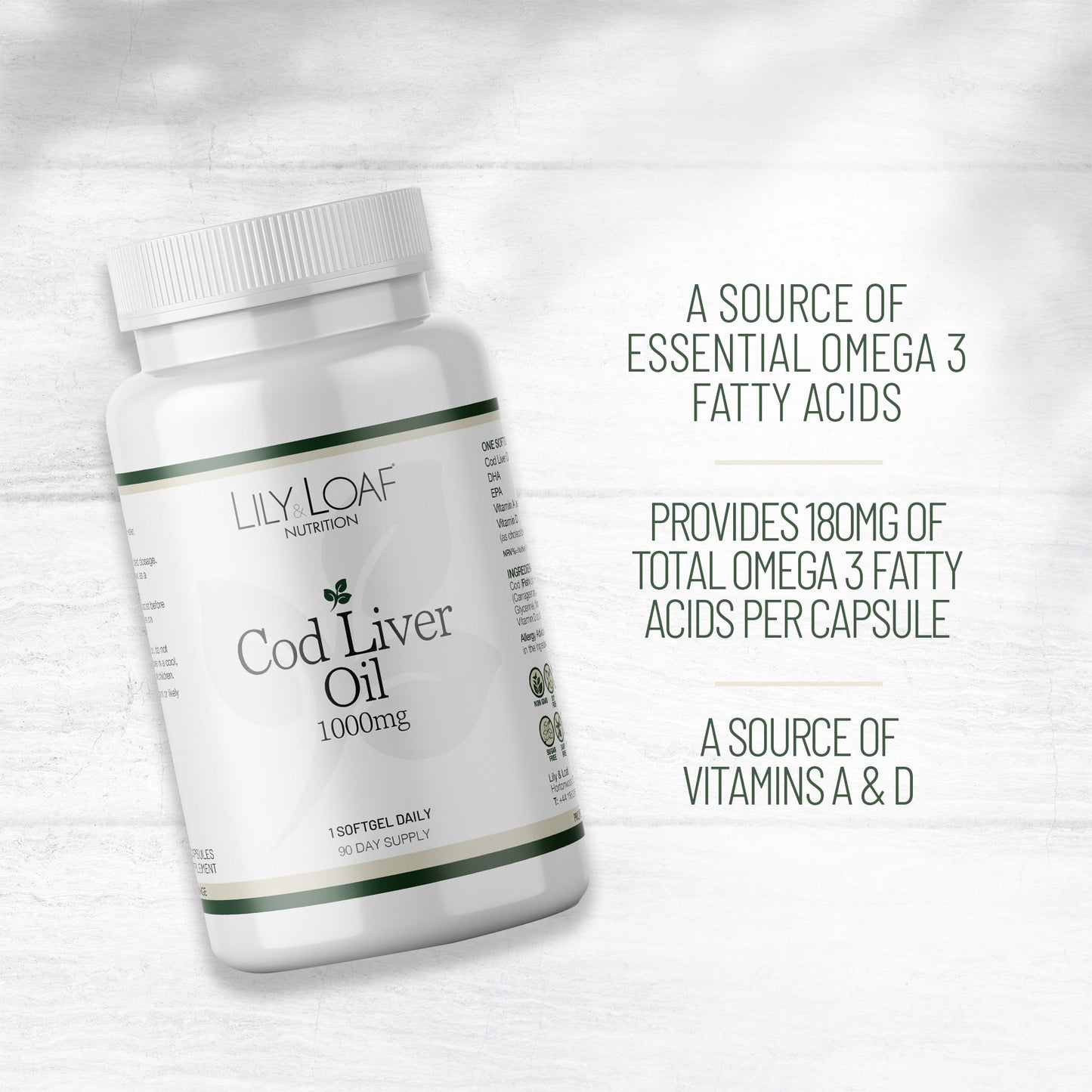 Cod Liver Oil 1000mg