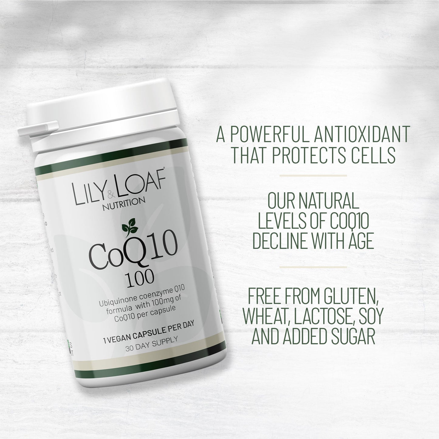 CoQ10 Ubiquinone 100mg