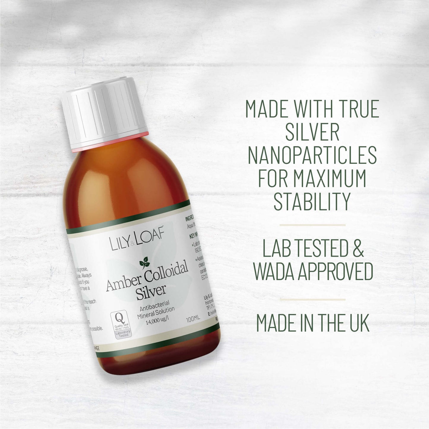 Amber Colloidal Silver