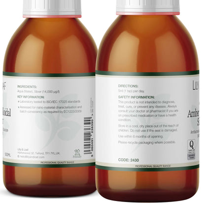 Amber Colloidal Silver