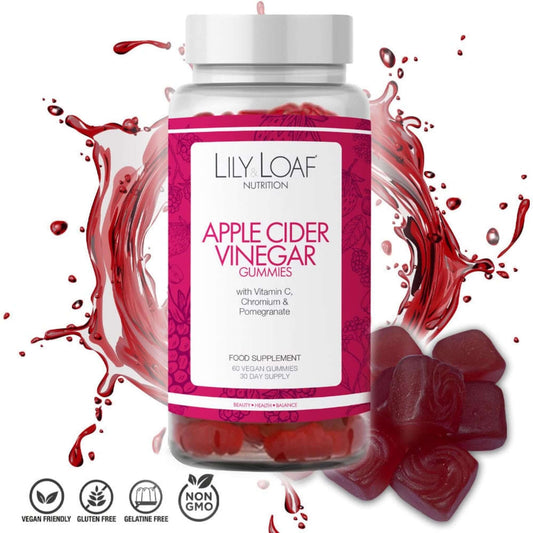 Apple Cider Vinegar Gummies vegan, gluten free, non-GMO