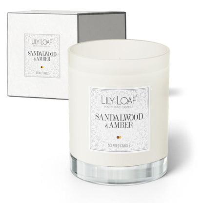 Sandalwood & Amber Soy Wax Candle