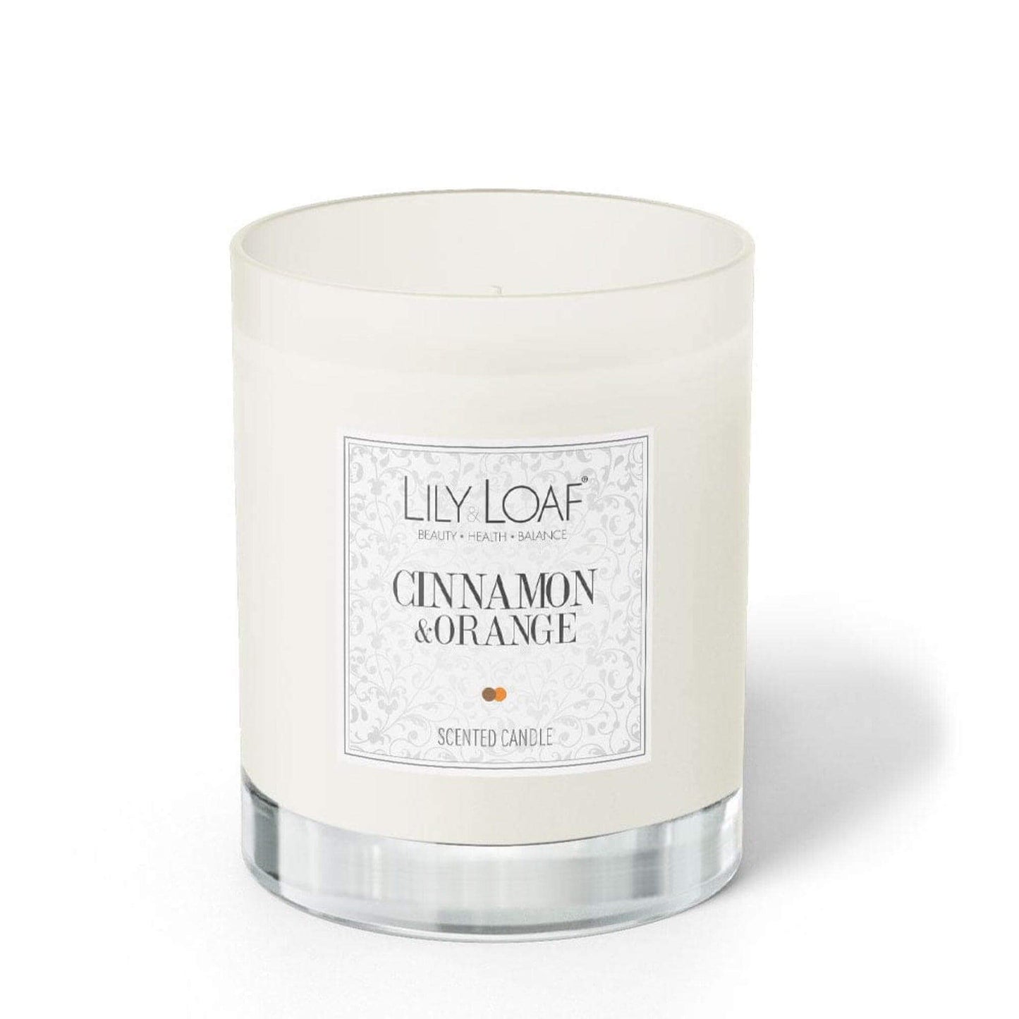 Cinnamon and Orange Soy Wax Candle front