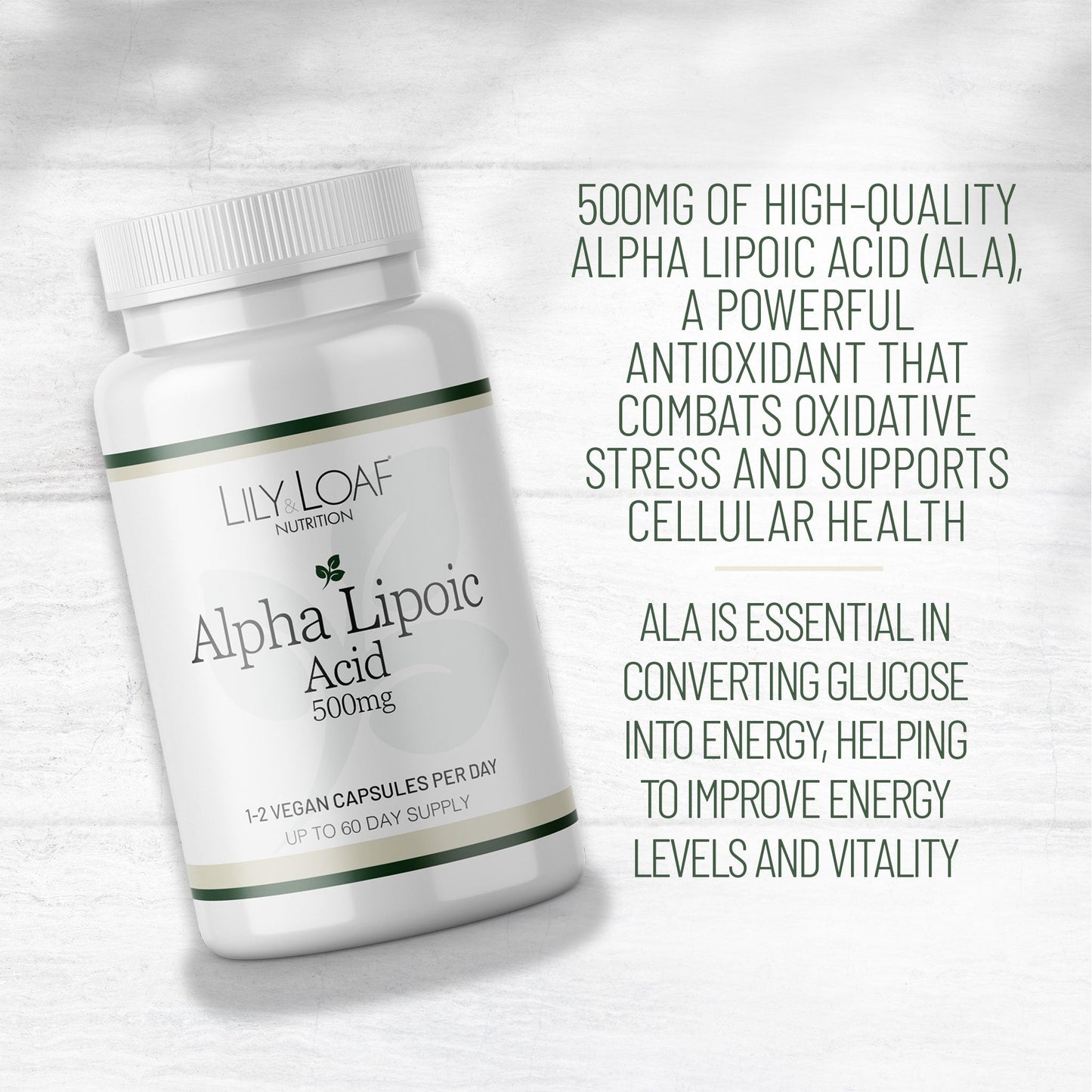 Alpha Lipoic Acid (ALA)