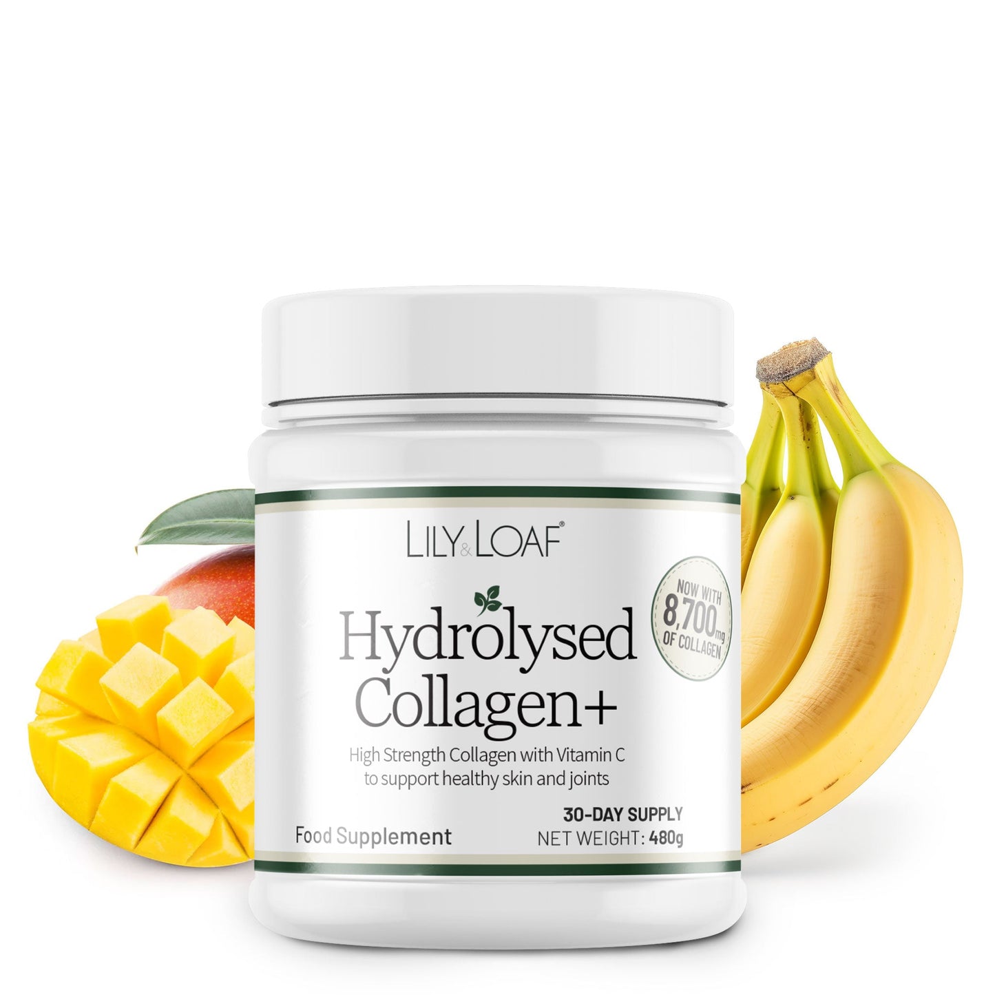 Hydrolysed Collagen + 8,700mg High Strength