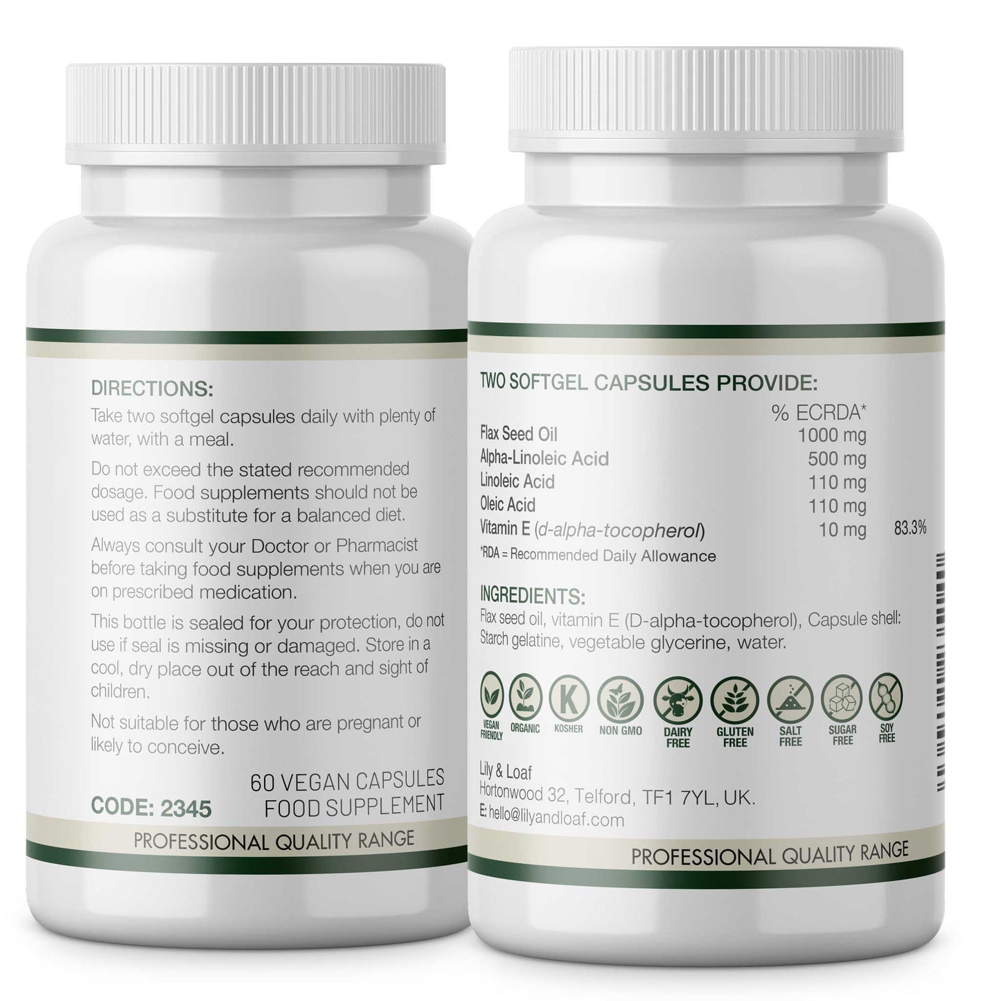 Omega 3-6-9 1000mg (Organic)