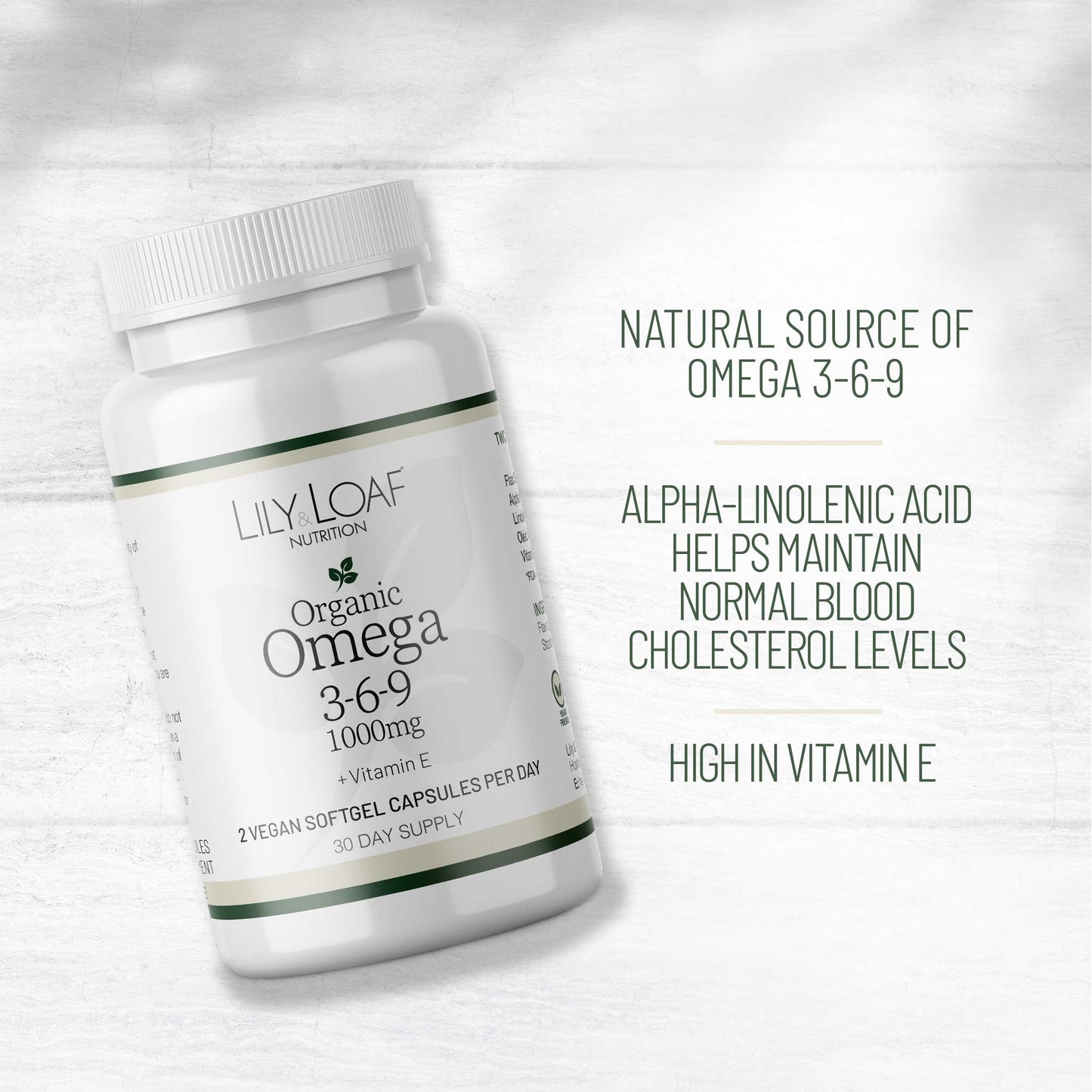 Omega 3-6-9 1000mg (Organic)