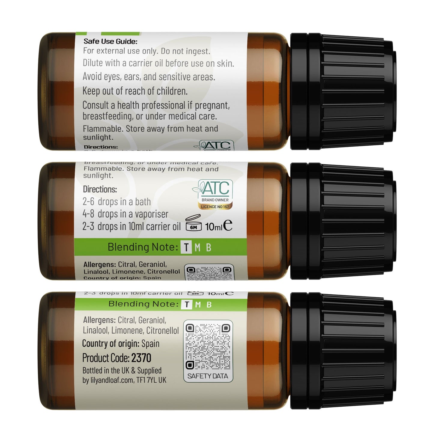Lime Organic Essential Oil