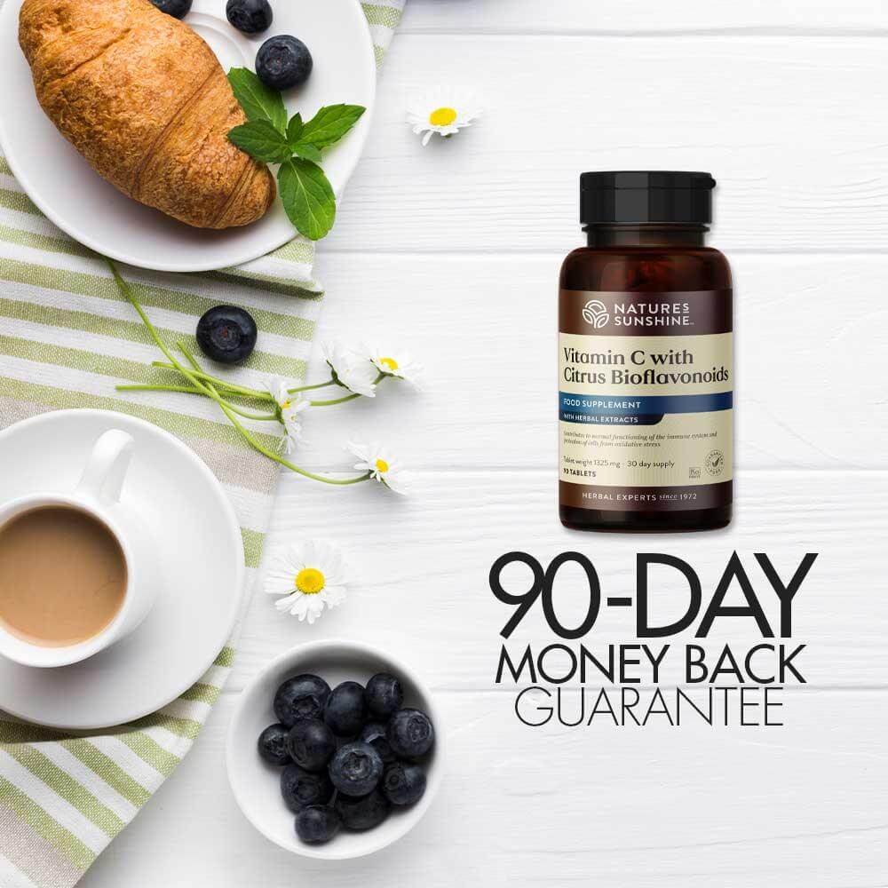 Citrus Bioflavonoids 90-day money-back guarantee