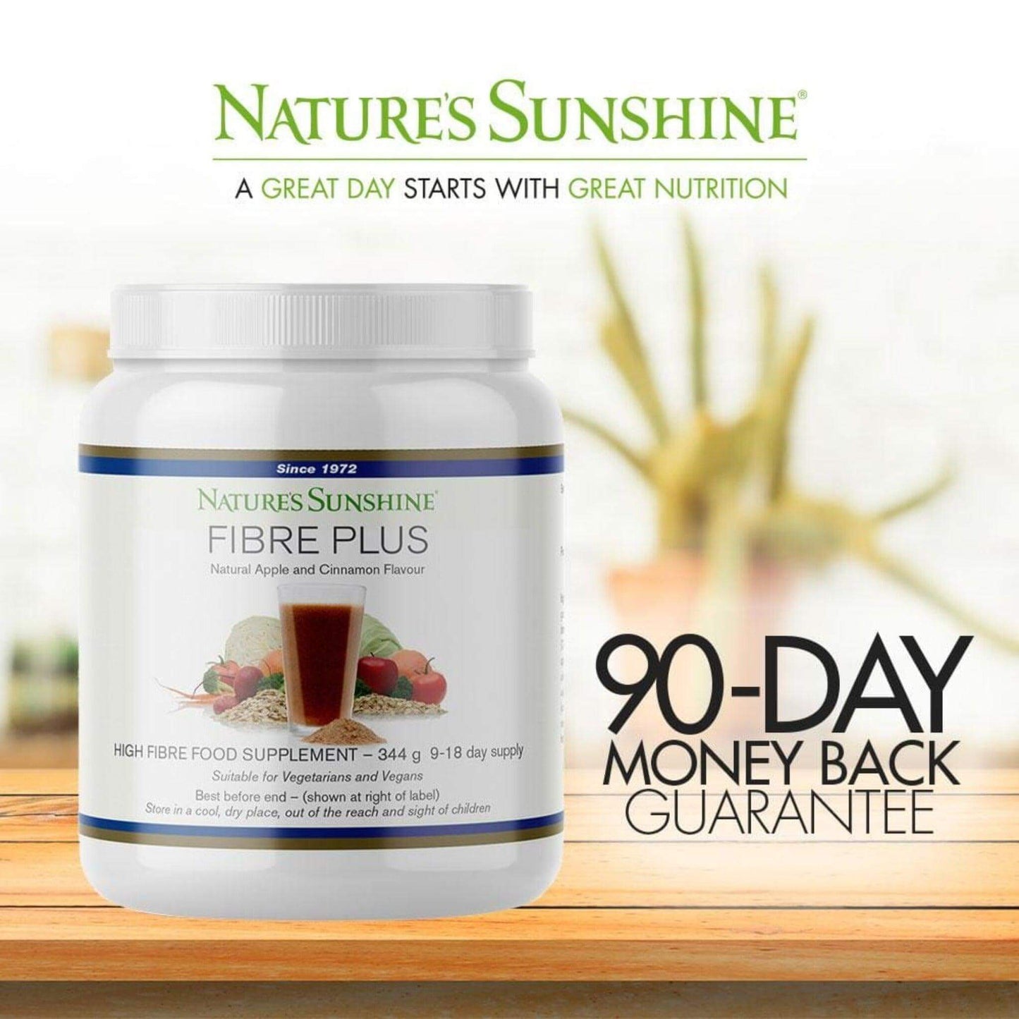 Fibre Plus  90 day money back guarantee