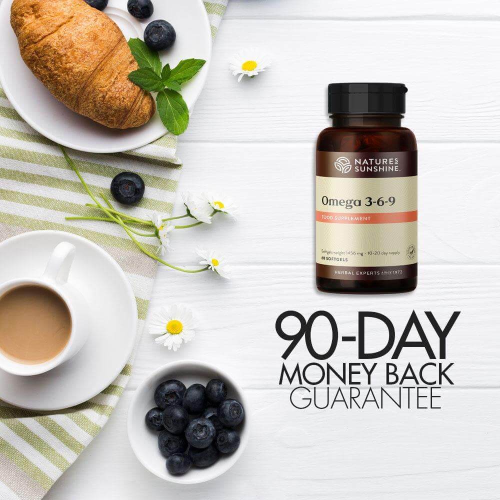 Omega 3-6-9 - Flax Seed Oil - 90 day money back guarantee