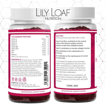 Skin, Hair & Nail Gummies