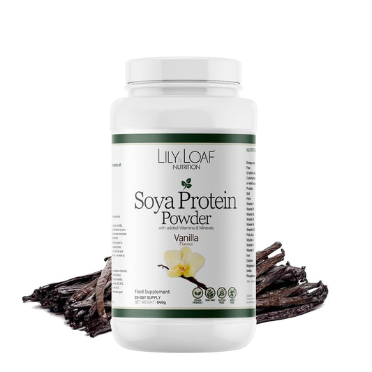 Lily & Loaf Soya Protein+ With Vitamins & Minerals - Vanilla Flavour Powder