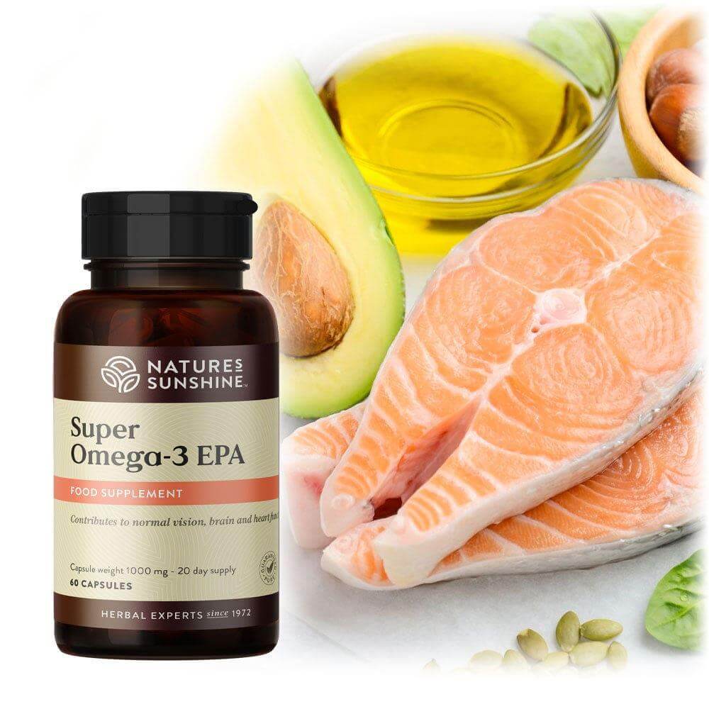 Super Omega-3 EPA oily fish avocado