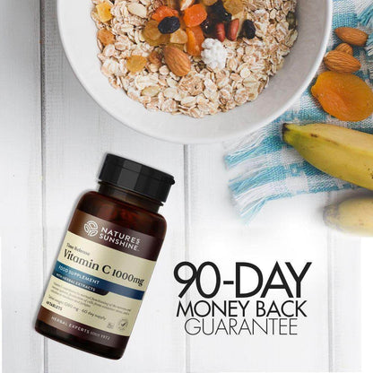 Vitamin C 1000mg 90 day money back guarantee