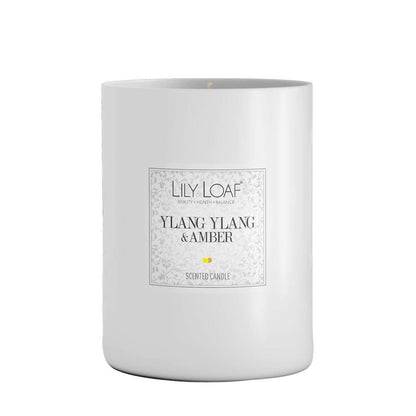 Ylang Ylang & Amber Soy Wax Candle front