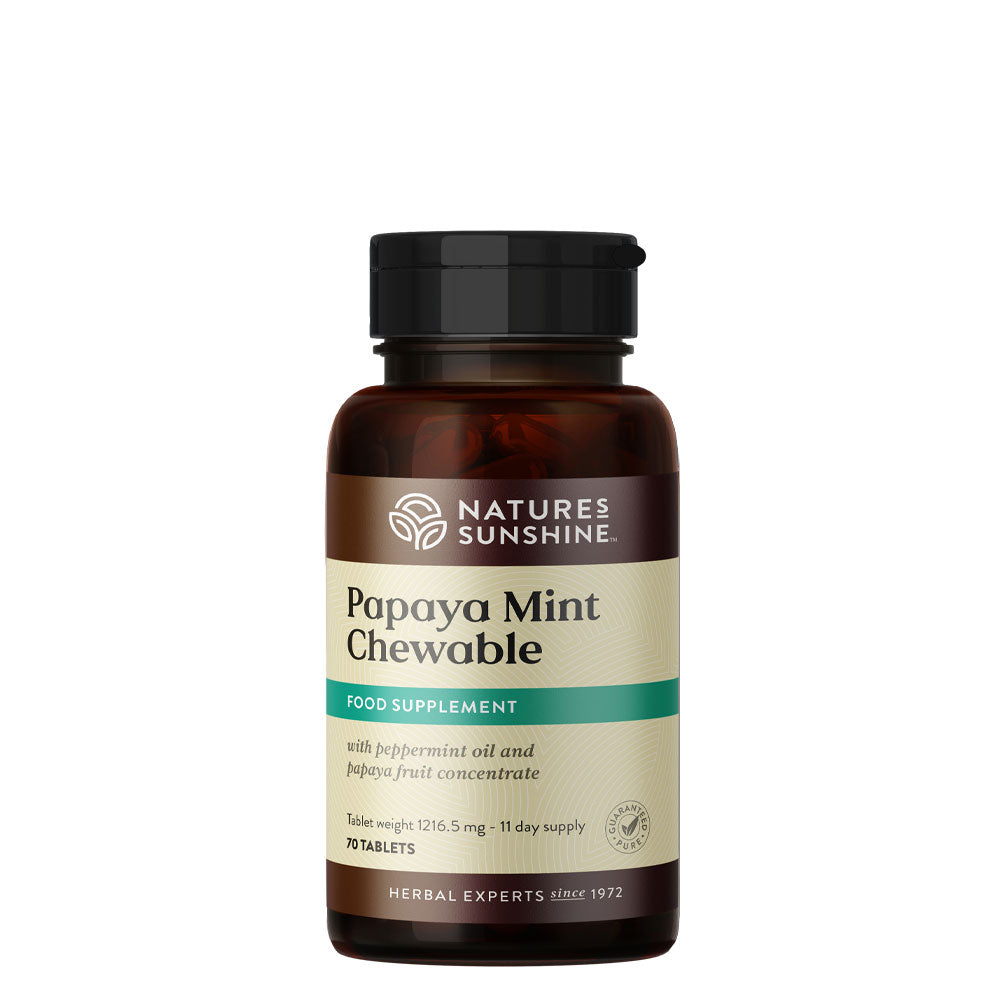 Nature’s Sunshine - Papaya Mint Chewable - Tablet