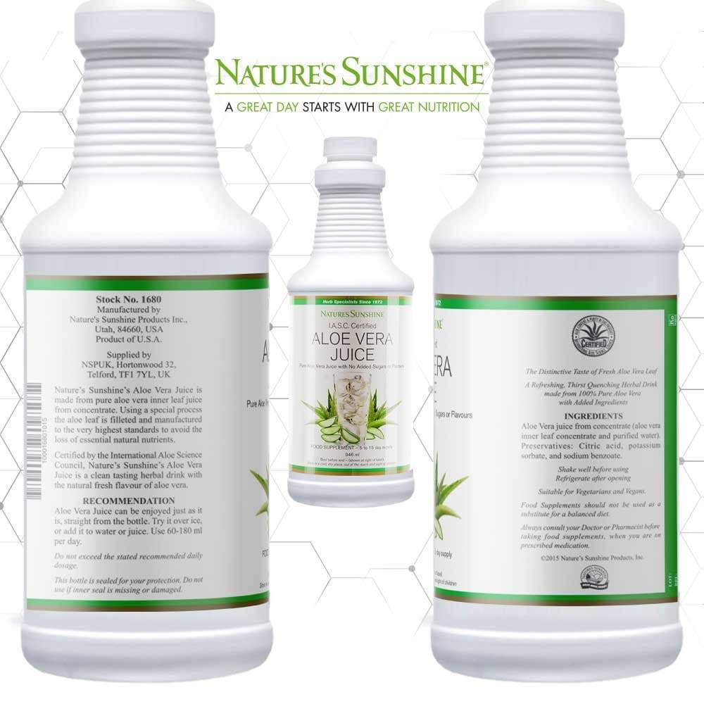 Nature’s Sunshine - Aloe Vera Juice - Liquid