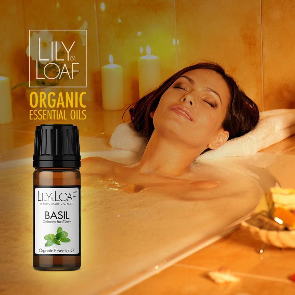 Lily and Loaf - Basil Organic Essential Oil (10ml) - Essential Oil