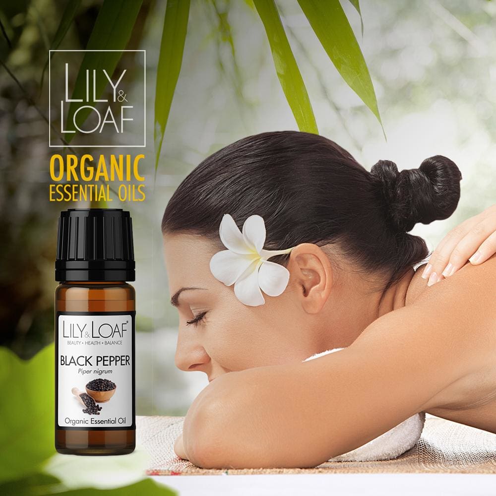 Lily and Loaf - Black Pepper Organic Essential Oil (10ml) - Essential Oil