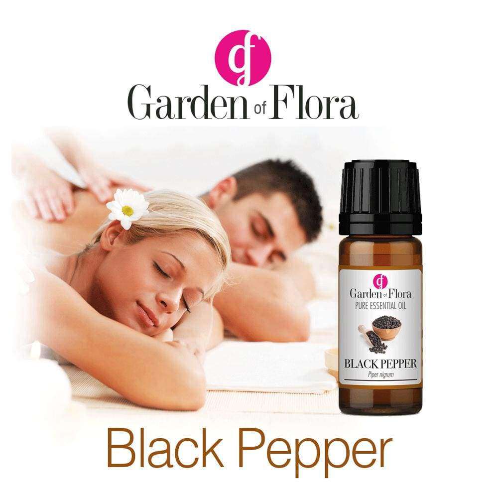 Garden of Flora - Black Pepper Pure Essential Oil 10ml - Essential Oil