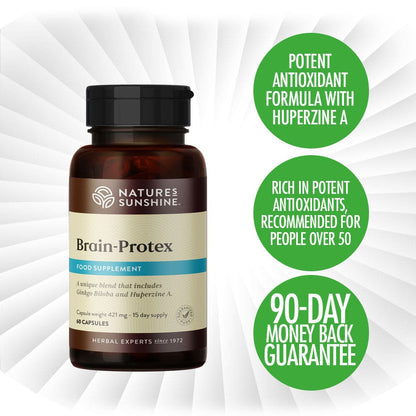 Nature’s Sunshine - Brain Protex with Huperzine - Capsule