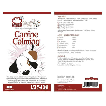 Nutri-Pets - Canine Calming - Tablet