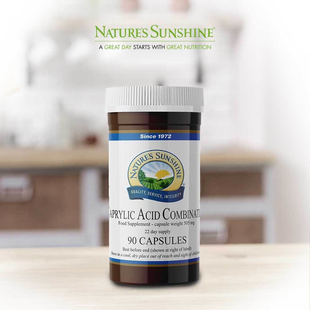 Nature’s Sunshine - Caprylic Acid Combination (90 Capsules) - Capsule