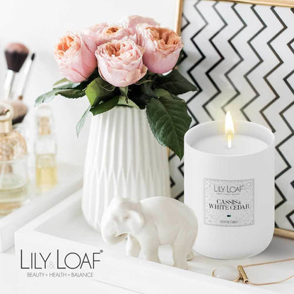 Lily and Loaf - Cassis and White Cedar Soy Wax Candle - Candle