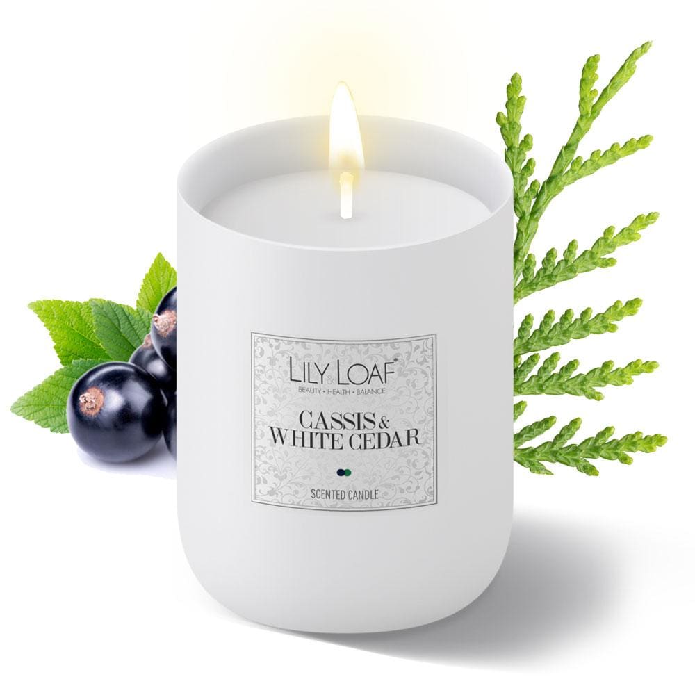 Lily and Loaf - Cassis and White Cedar Soy Wax Candle - Candle