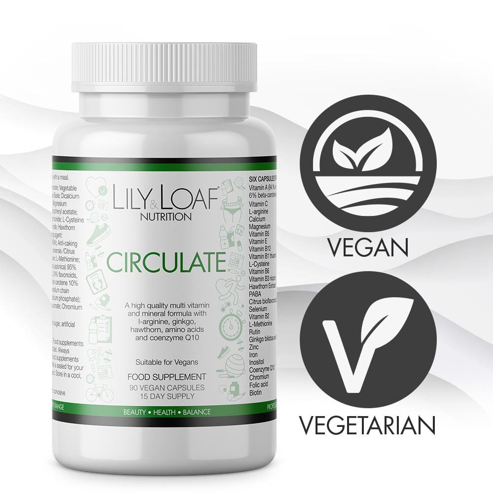 Lily and Loaf - Circulate (90 Vegan Capsules) - Capsule