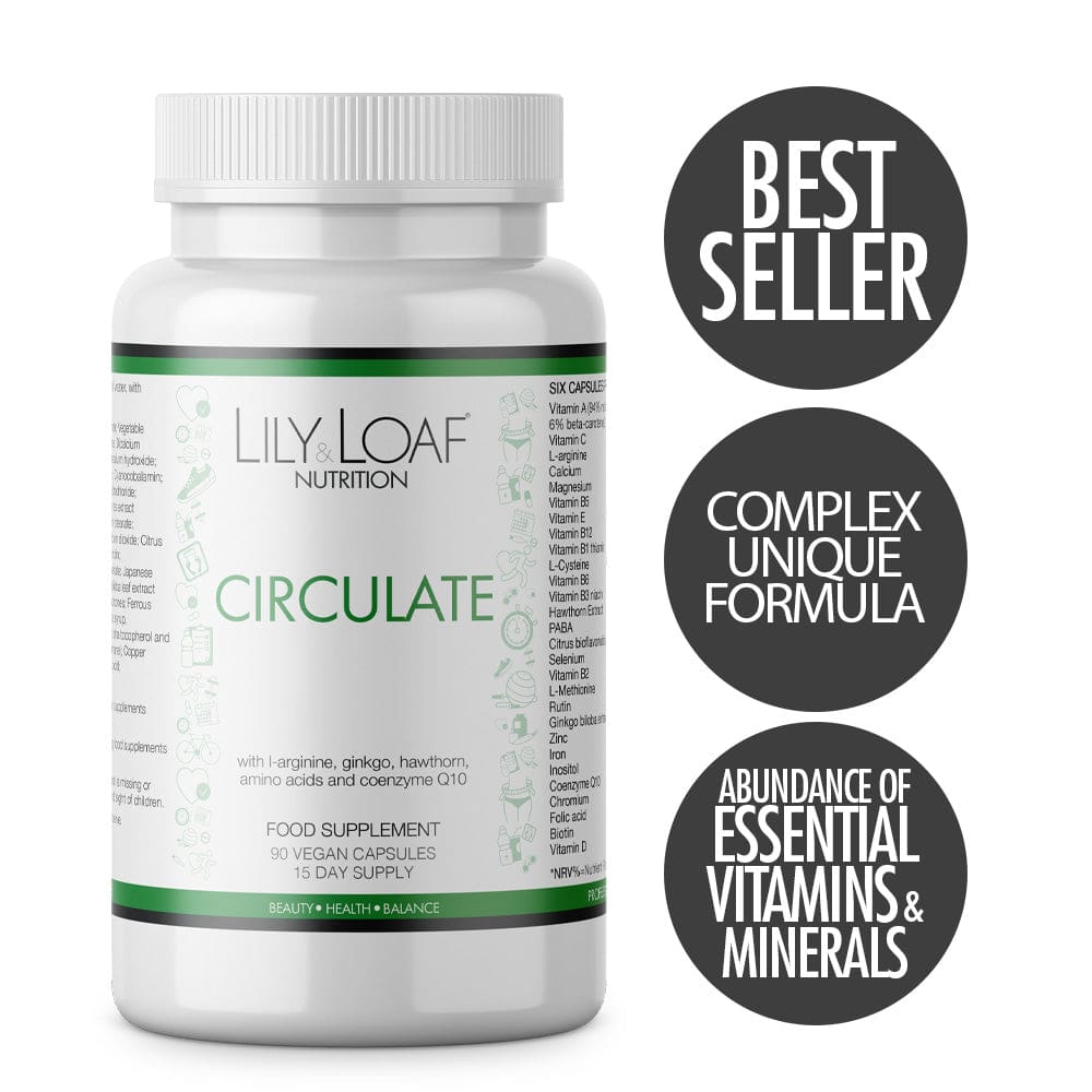 Lily and Loaf - Circulate (90 Vegan Capsules) - Capsule