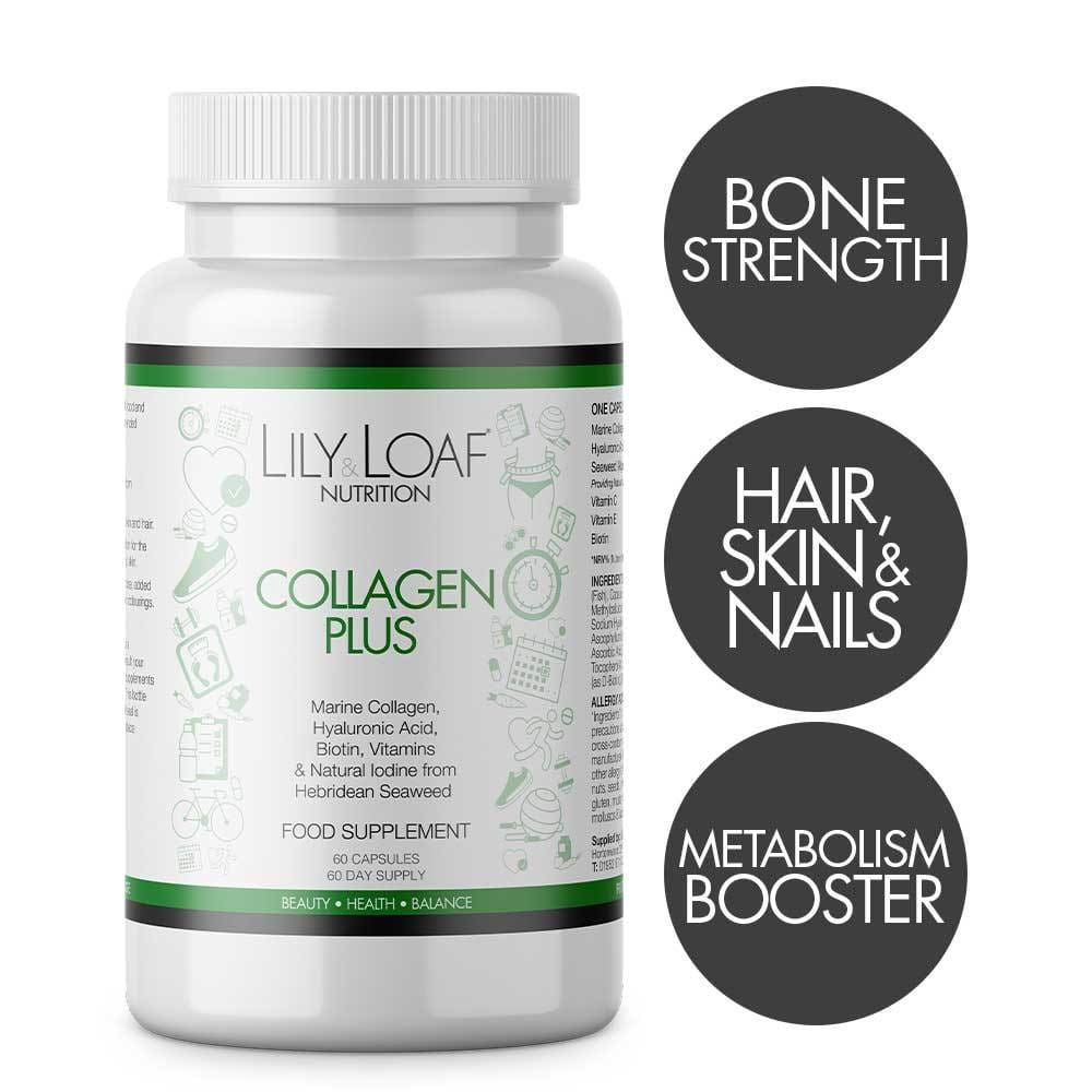 Lily and Loaf - Collagen Plus (60 Capsules) - Capsule