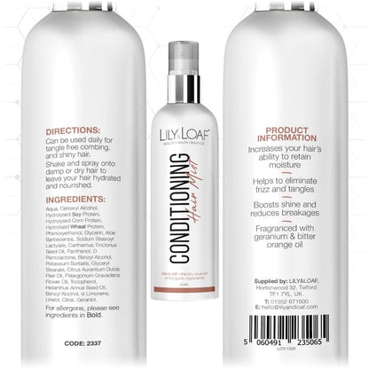 Lily and Loaf - Conditioning Hair Mist (200ml) - Liquid