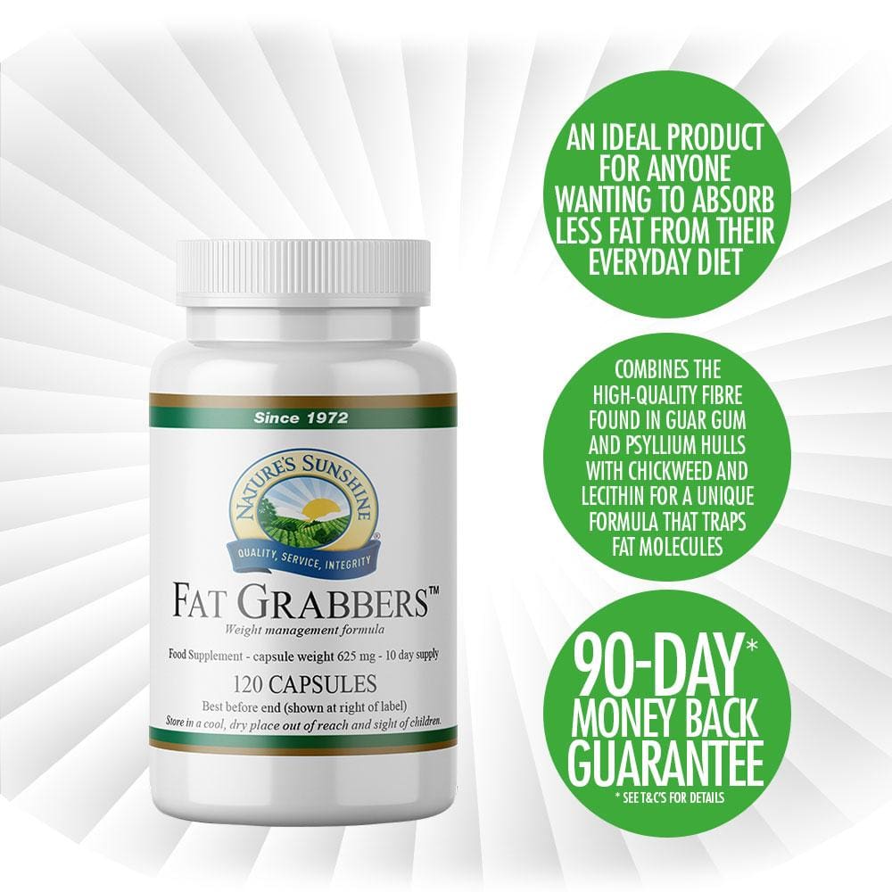 Nature’s Sunshine - Fat Grabbers™ (120 Capsules) - Capsule