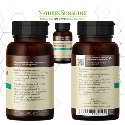 Nature’s Sunshine - Fenugreek & Fennel Combination - Capsule