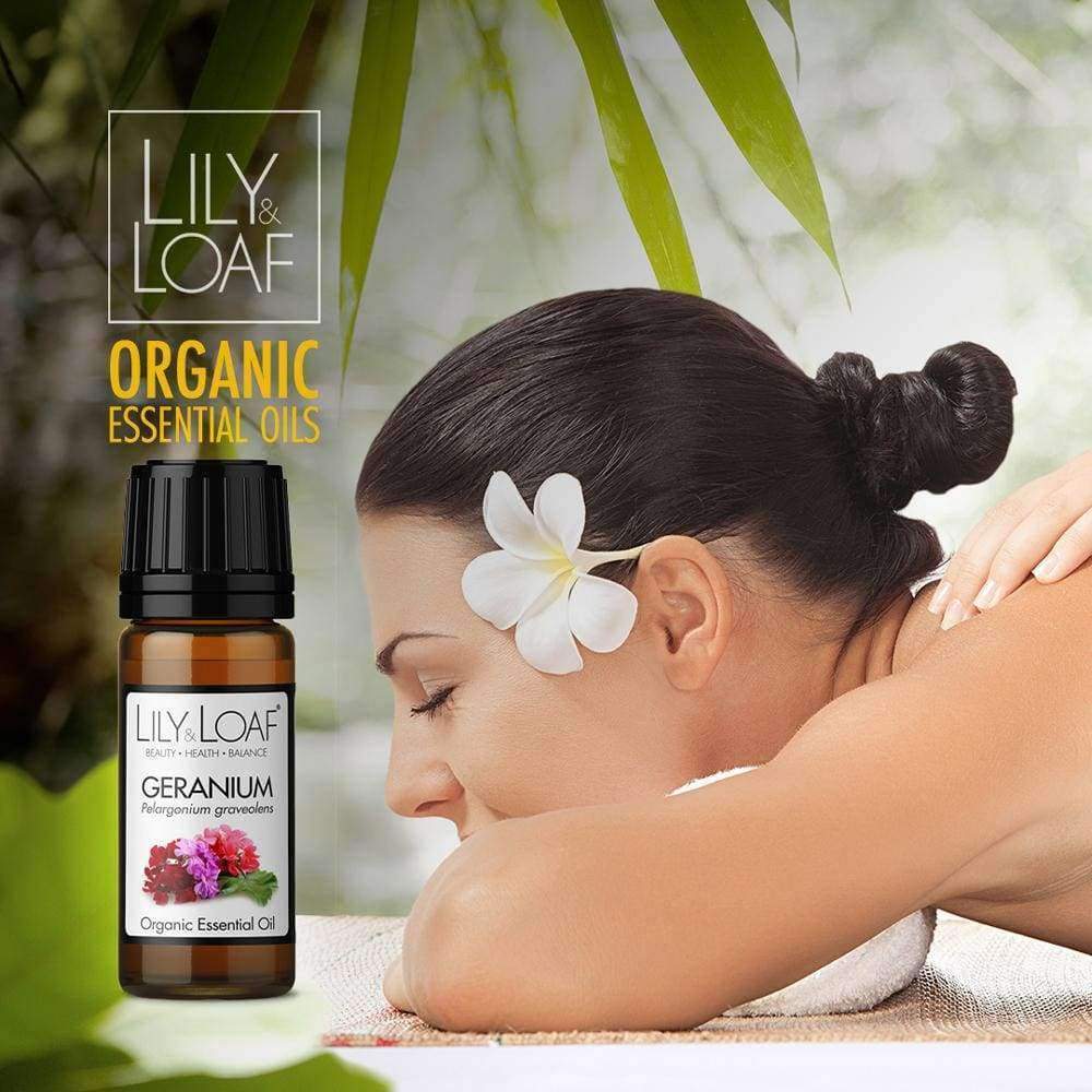 Lily & Loaf - Geranium 10ml (Organic) - Essential Oil