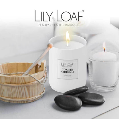 Lily and Loaf - Ginger and White Lily Soy Wax Candle - Candle