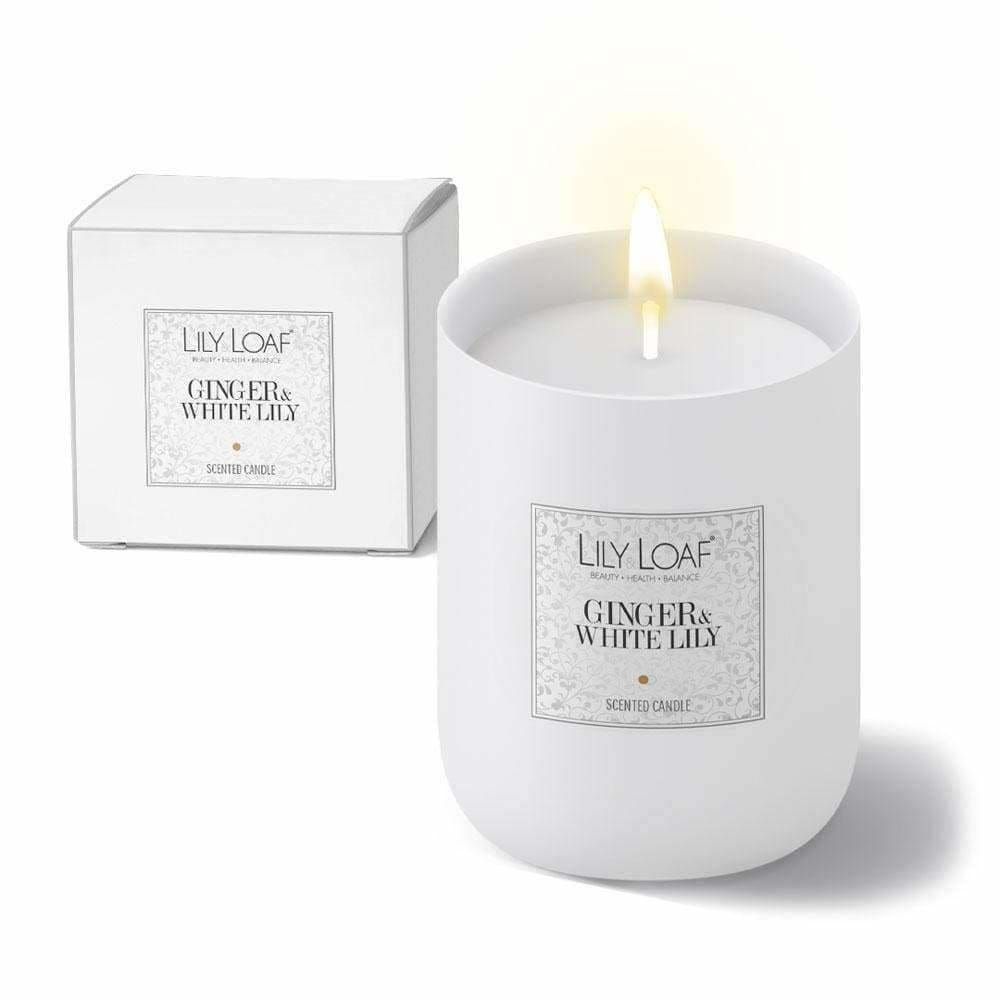 Lily and Loaf - Ginger and White Lily Soy Wax Candle - Candle