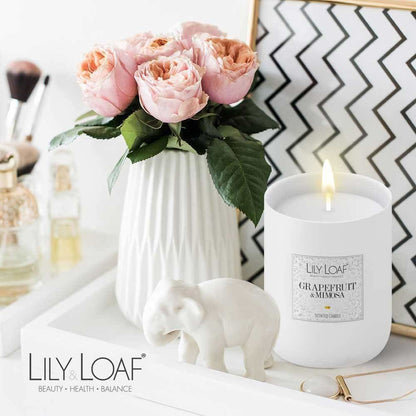 Lily and Loaf - Grapefruit and Mimosa Soy Wax Candle - Candle