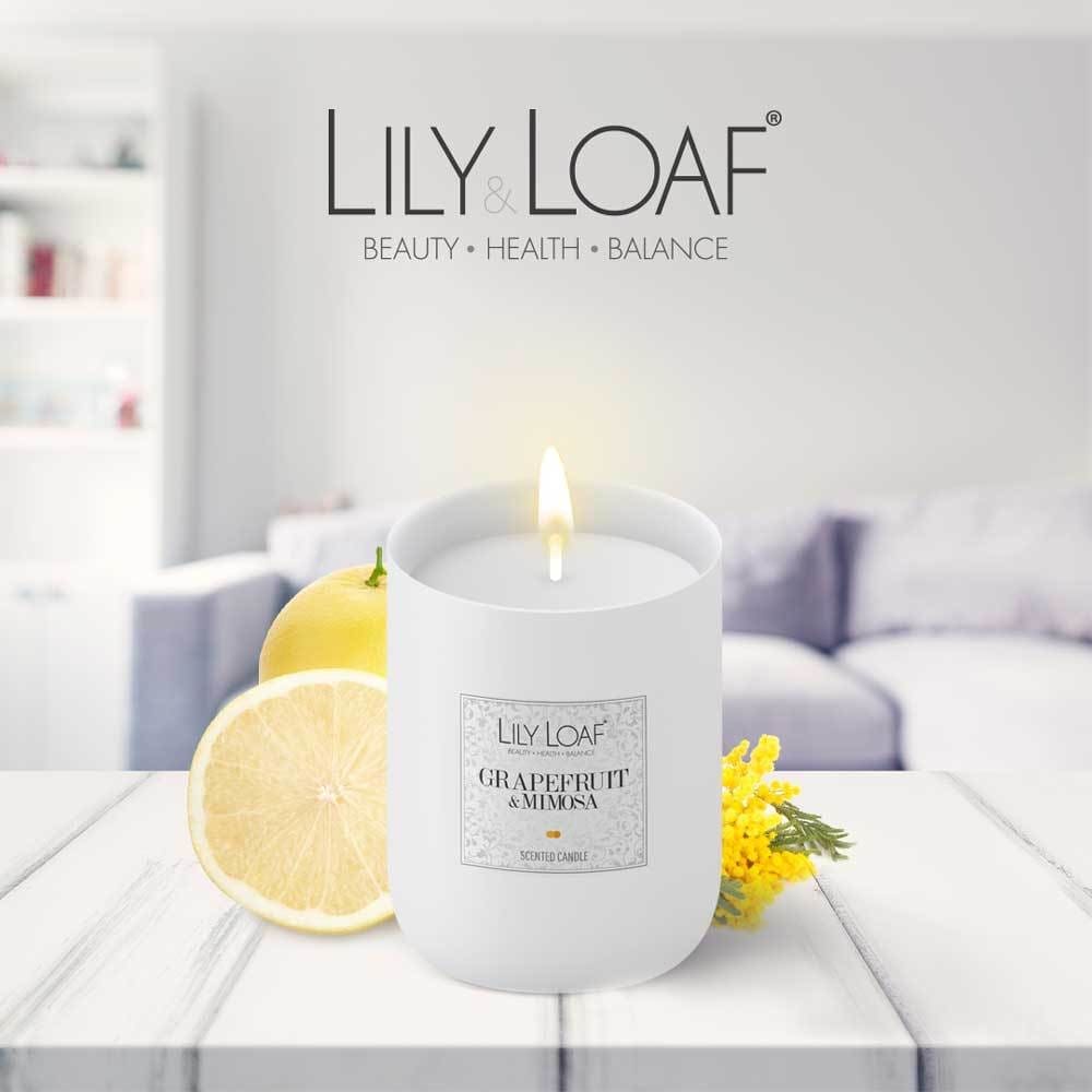 Lily and Loaf - Grapefruit and Mimosa Soy Wax Candle - Candle