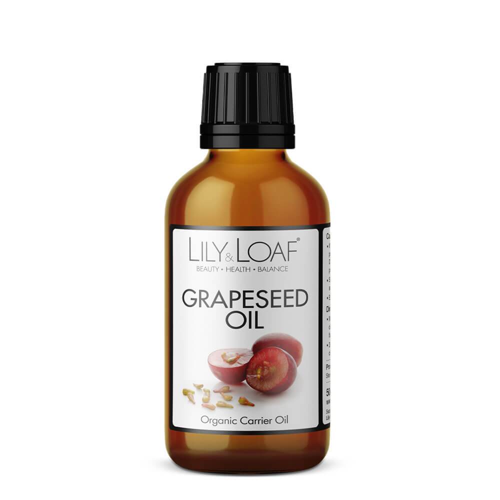 Lily and Loaf - Grapeseed Organic Carrier Oil 50ml - Carrier Oil