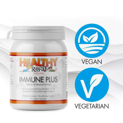 Healthy Rascals - Immune Plus (60 Capsules) - Capsule