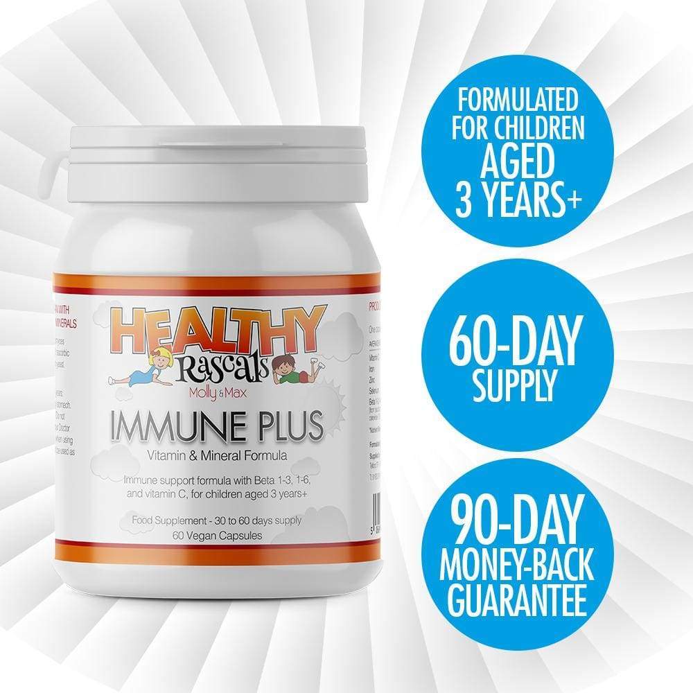 Healthy Rascals - Immune Plus (60 Capsules) - Capsule