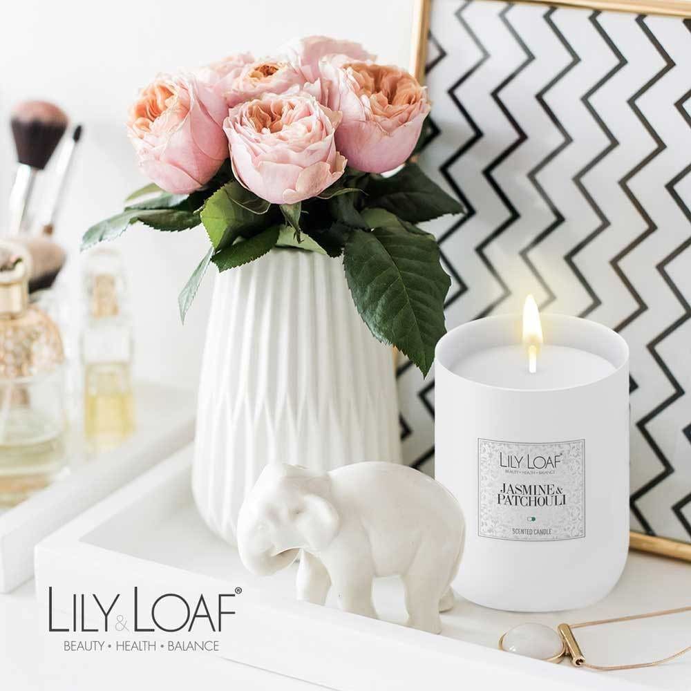 Lily and Loaf - Jasmine & Patchouli Soy Wax Candle - Candle