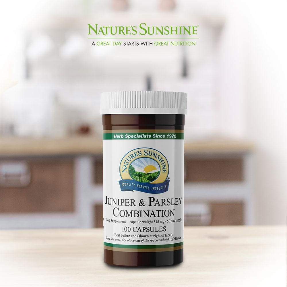 Natures Sunshine - Juniper and Parsley Combination - Capsule