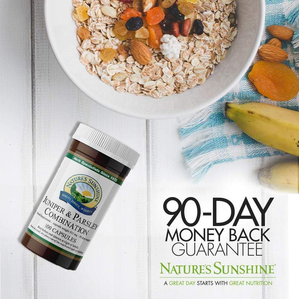 Nature’s Sunshine - Juniper and Parsley Combination (100 Capsules) - Capsule