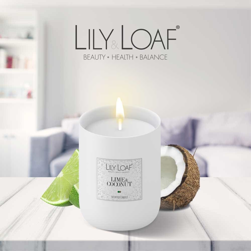 Lily and Loaf - Lime & Coconut Soy Wax Candle - Candle