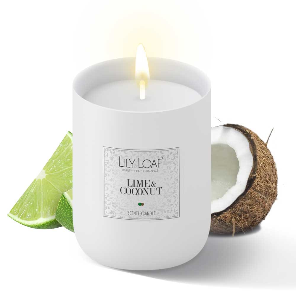 Lily and Loaf - Lime & Coconut Soy Wax Candle - Candle